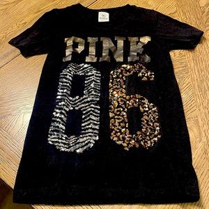 PINK Sequin Shirt